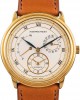 Audemars Piguet Dual Time 18k Yellow Gold Jules Audemars Dual Time 25685.002 White with Roman numerals Dial Replica