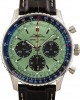 Breitling Navitimer B01 Chronograph 43 Stainless Steel AB0138241L1P1 Mint Green Dial Replica