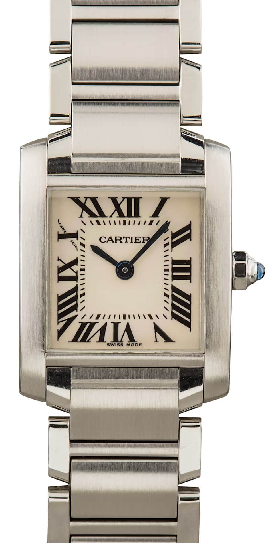 Cartier Tank Francaise W51008Q3 Silver Gray Dial Replica