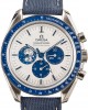 Omega Speedmaster Anniversary Series Silver Snoopy Award Blue&White Dial Replica