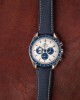 Omega Speedmaster Anniversary Series Silver Snoopy Award Blue&White Dial Replica