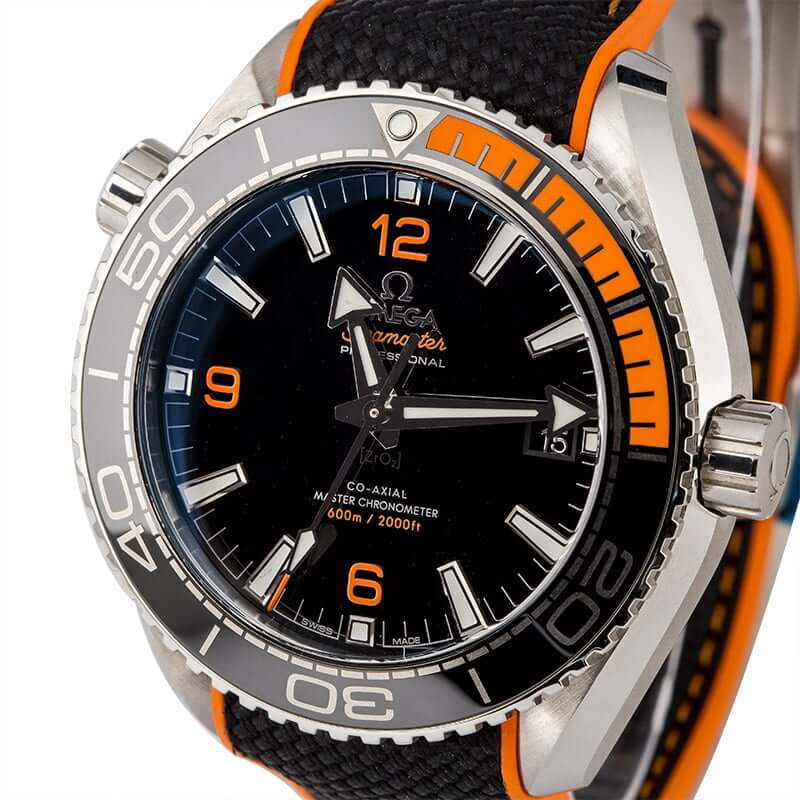 Omega Seamaster Planet Ocean Black & Orange Dial Replica