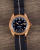 Oris Divers Carl Brashear Calibre 401 Limited Edition Bronze Black 01 401 7764 3185-Set Navy Blue Dial Replica