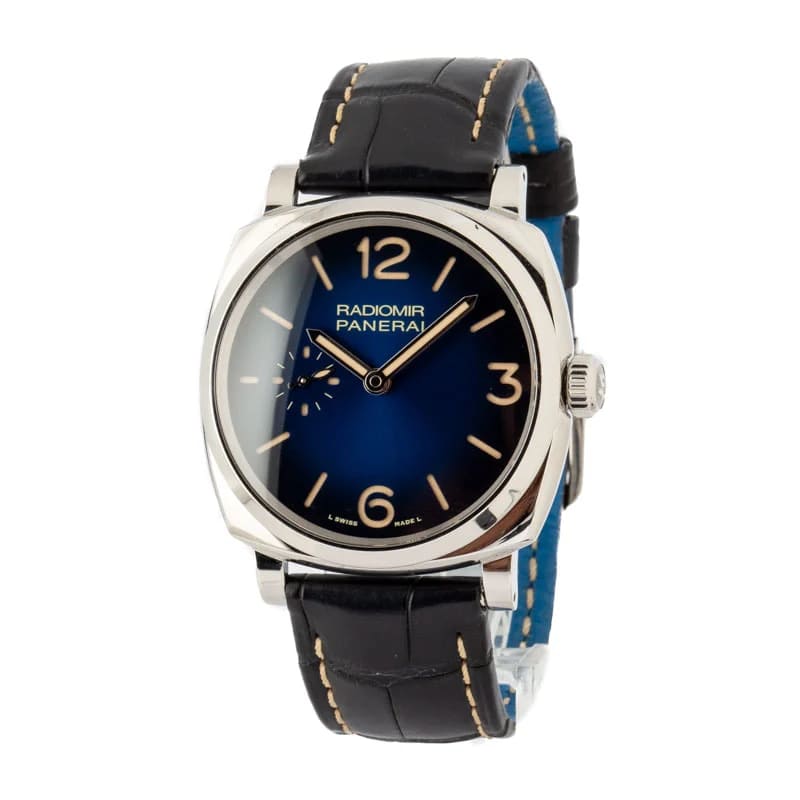 Panerai Radiomir Mediterraneo PAM01144 Blue Dial Replica