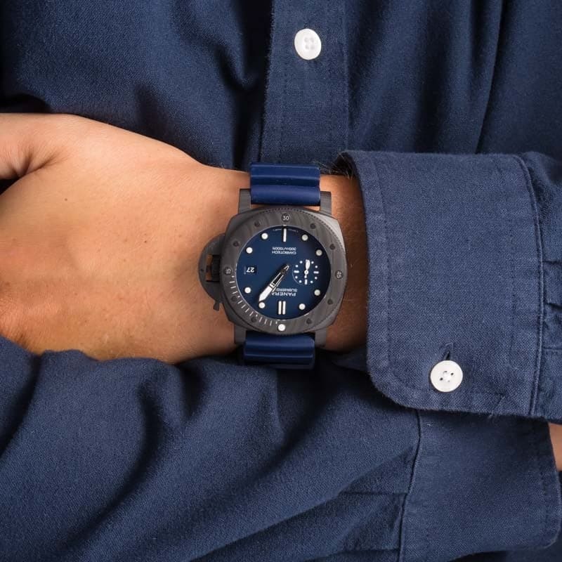 Panerai Luminor Marina PAM01232 Blue Dial Replica