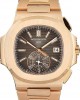 Patek Philippe Nautilus Flyback Chronograph 18k Rose Gold 5980R-001 Gradient Brown Dial Replica