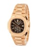 Patek Philippe Nautilus Flyback Chronograph 18k Rose Gold 5980R-001 Gradient Brown Dial Replica