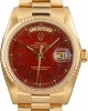 Rolex Day-Date 18038 Oxblood Dial Champagne Dials Replica