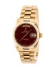 Rolex Day-Date 18038 Oxblood Dial Champagne Dials Replica