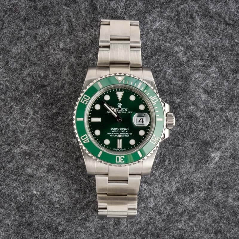 Rolex Submariner 116610LV Hulk Green Dial Replica