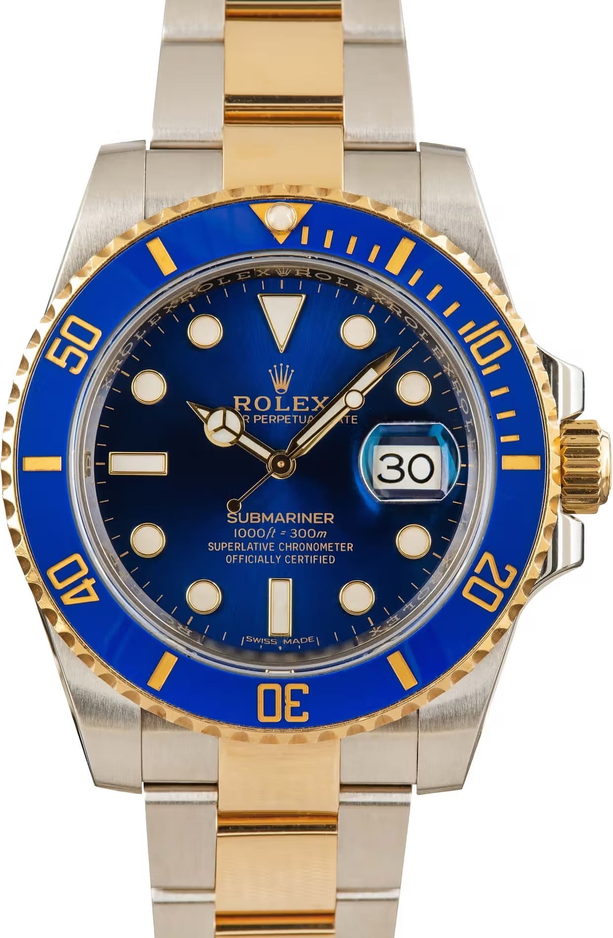 Rolex Submariner 116613 Blue Ceramic Bezel Blue Dial Replica