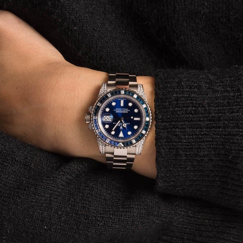 Rolex Submariner Date 116659 Sapphire & Diamond Bezel Blue Dial Replica