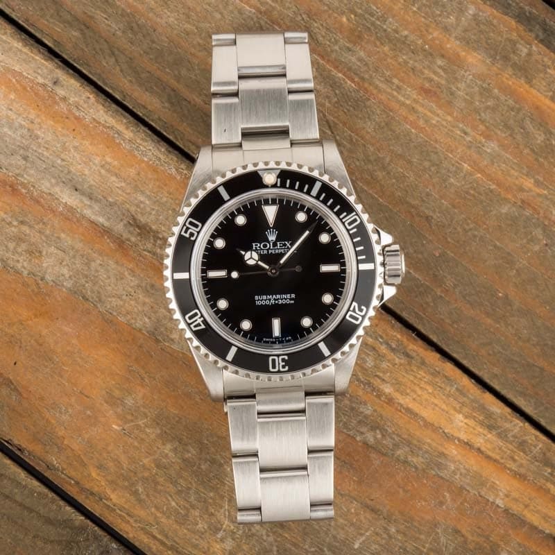 Rolex Submariner 14060 Steel Oyster Black Dial Replica