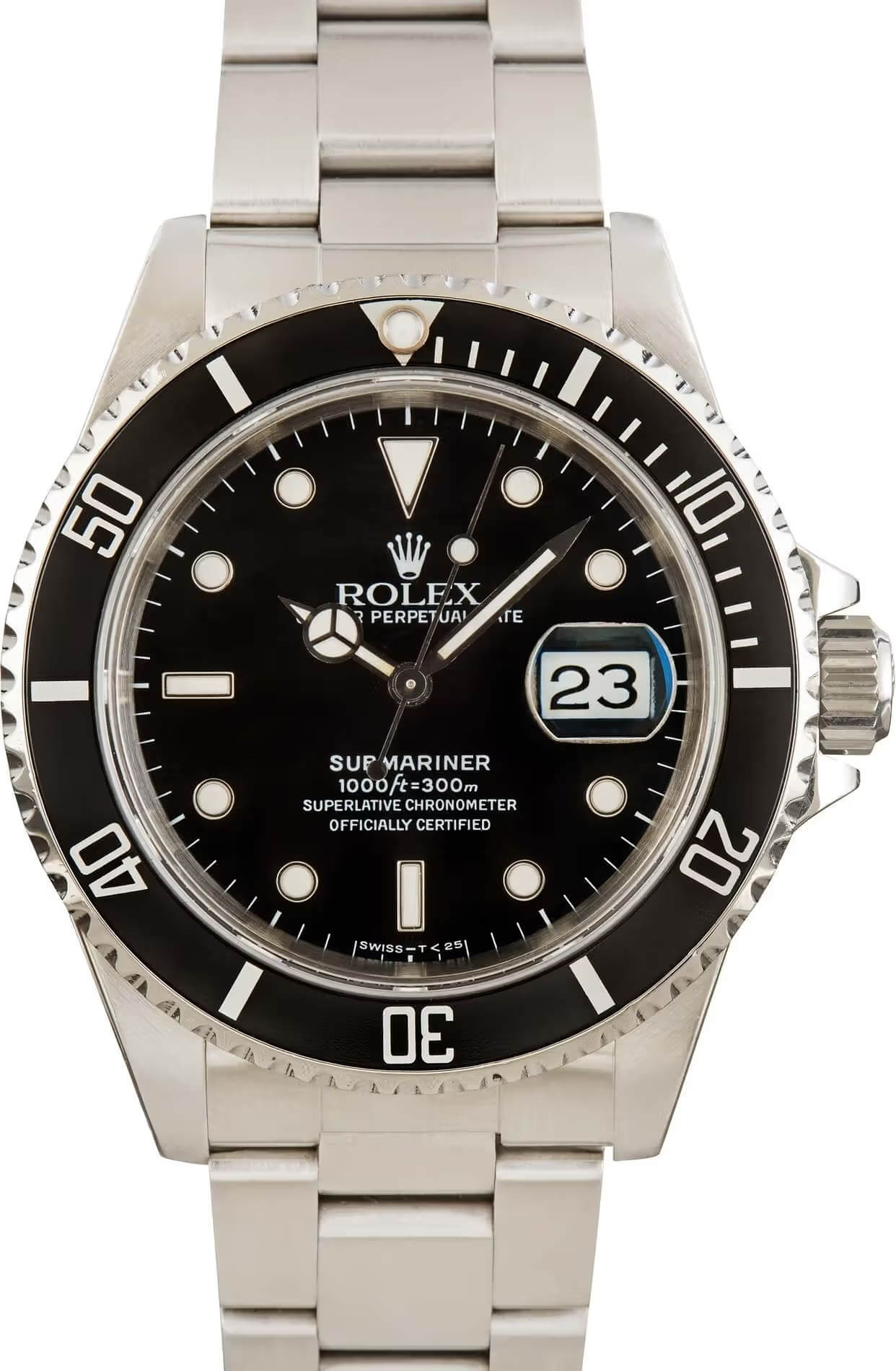 Rolex Submariner 16610 Black Dial Replica