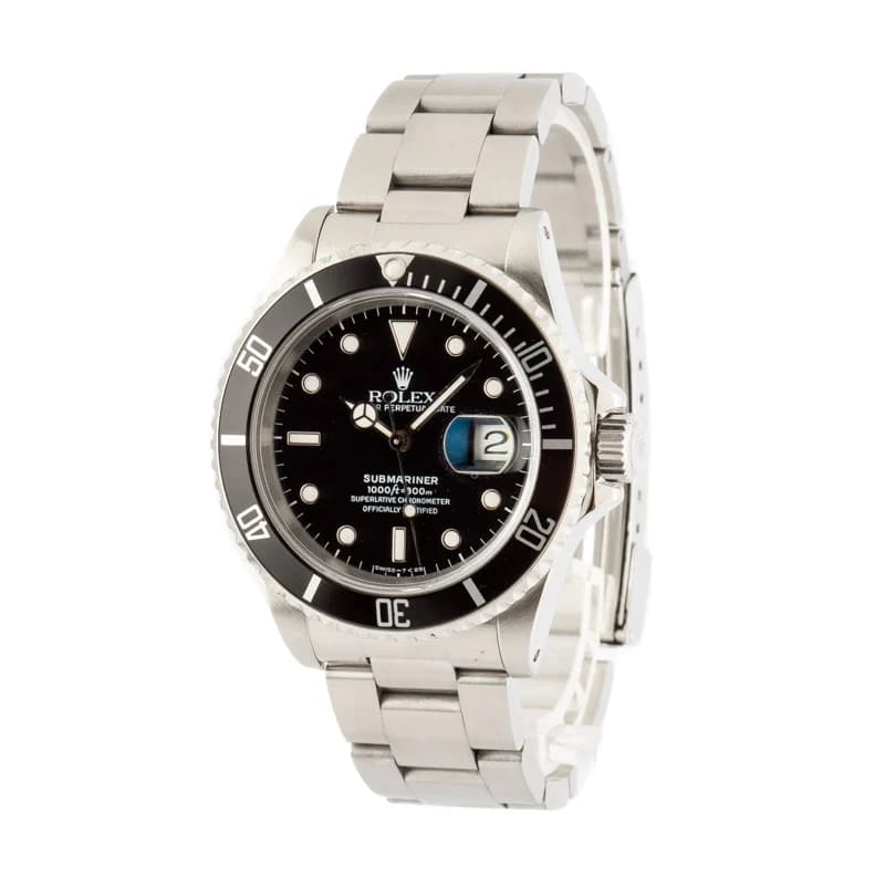 Rolex Submariner 16610 Black Dial Replica