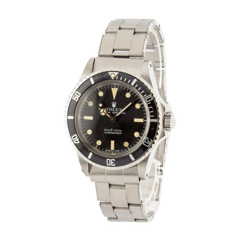 Rolex Submariner 5513 Stainless Oyster Black Dial Replica