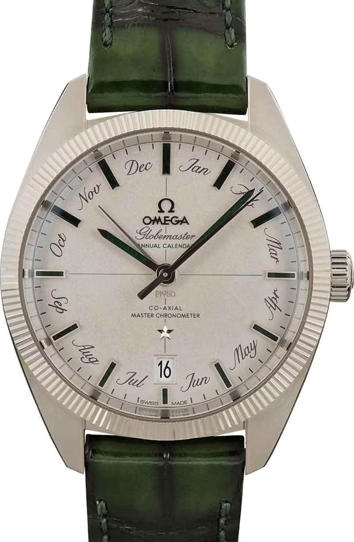 Omega Globemaster Constellation Platinum White Dial Replica