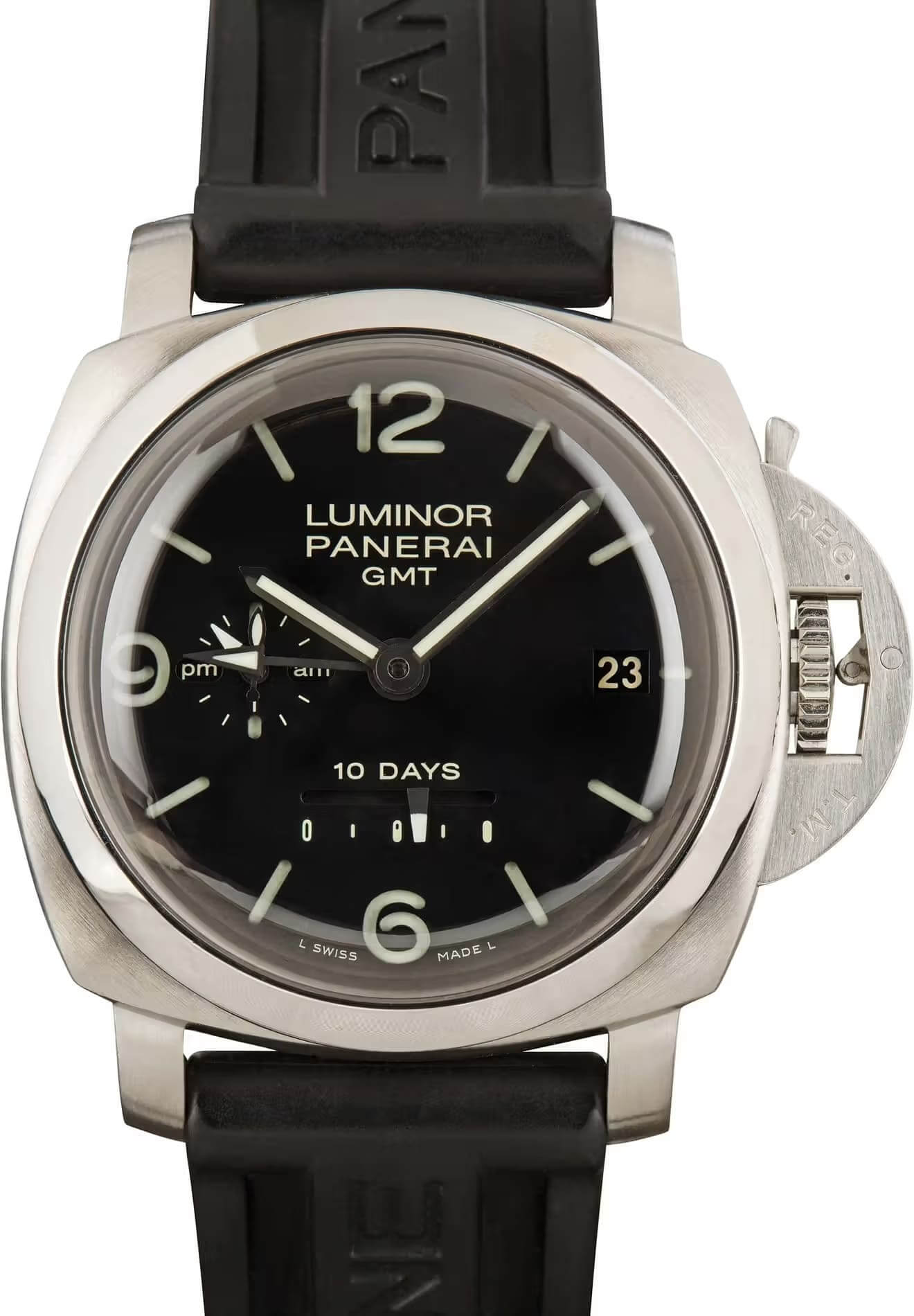 Panerai Luminor Marina PAM270 GMT 10 Days Black Dial Replica