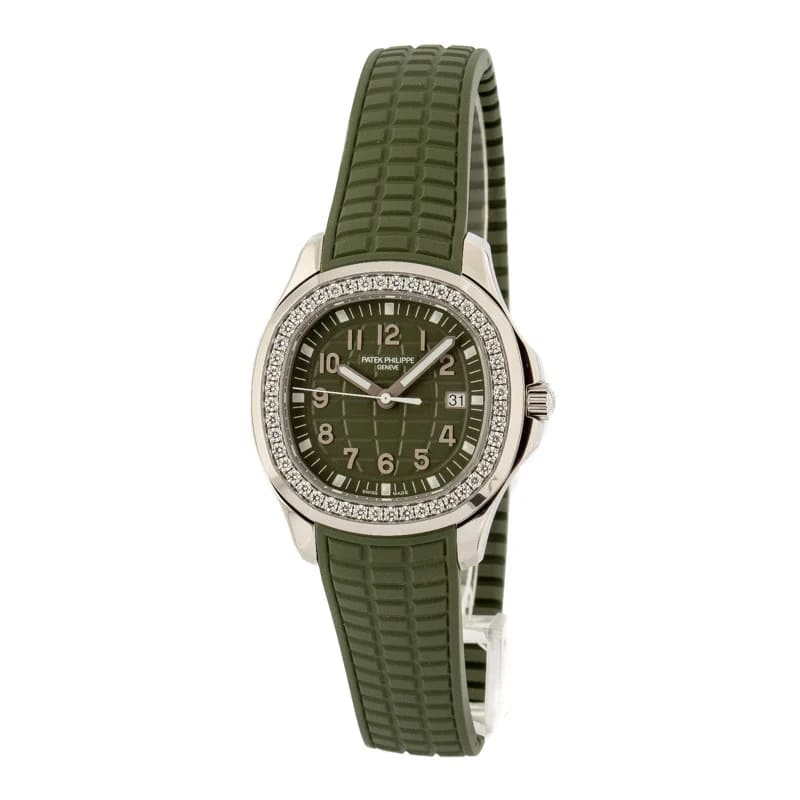 Ladies Patek Philippe Aquanaut Luce Green Dial 5267-200A-011 Replica