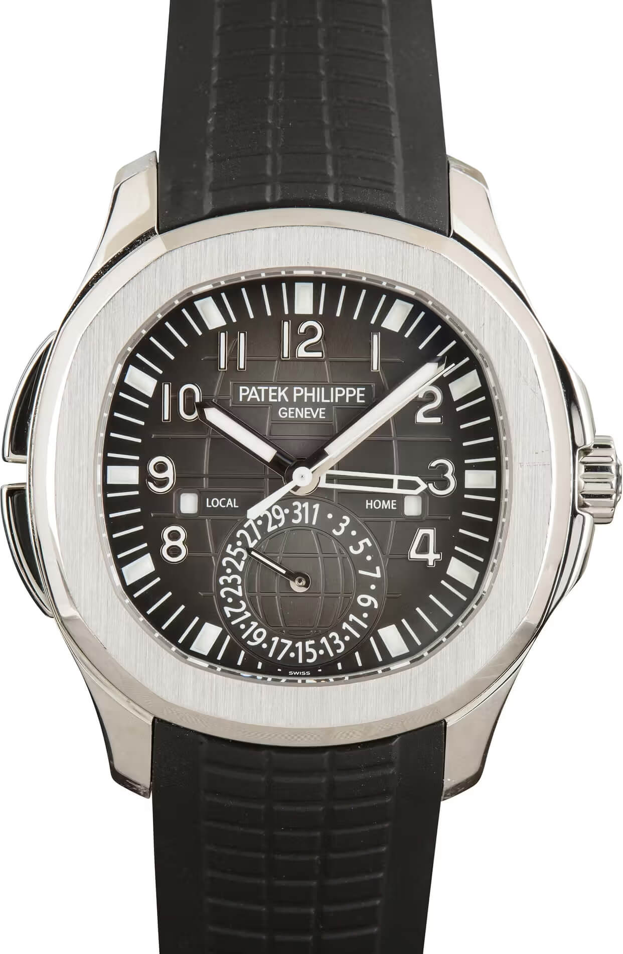 Patek Philippe Aquanaut Travel Time Stainless Steel 5164A-001 Replica