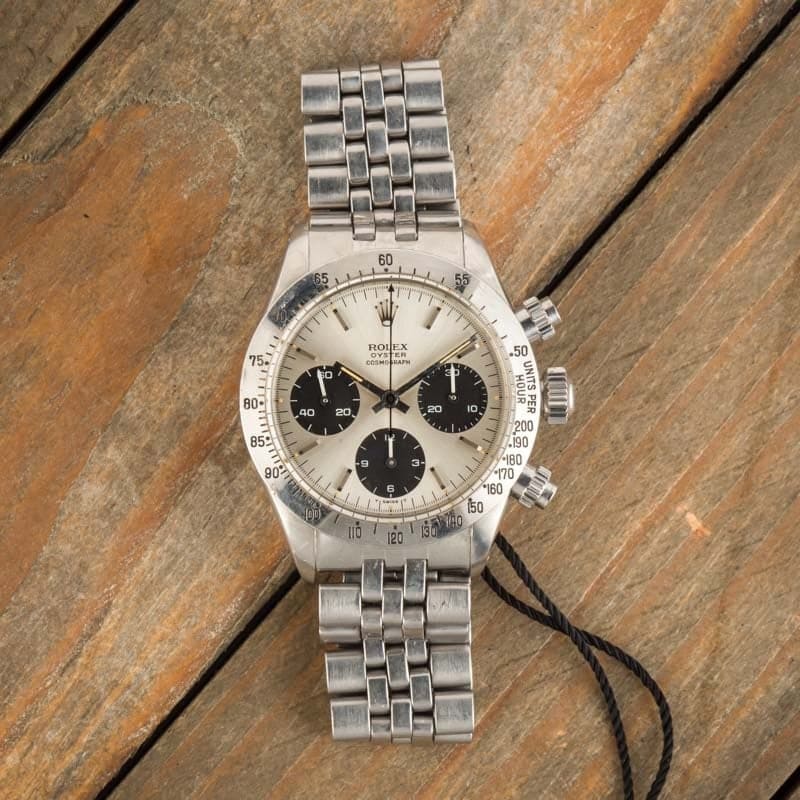 Rolex Vintage Daytona 6265 Stainless Steel Replica